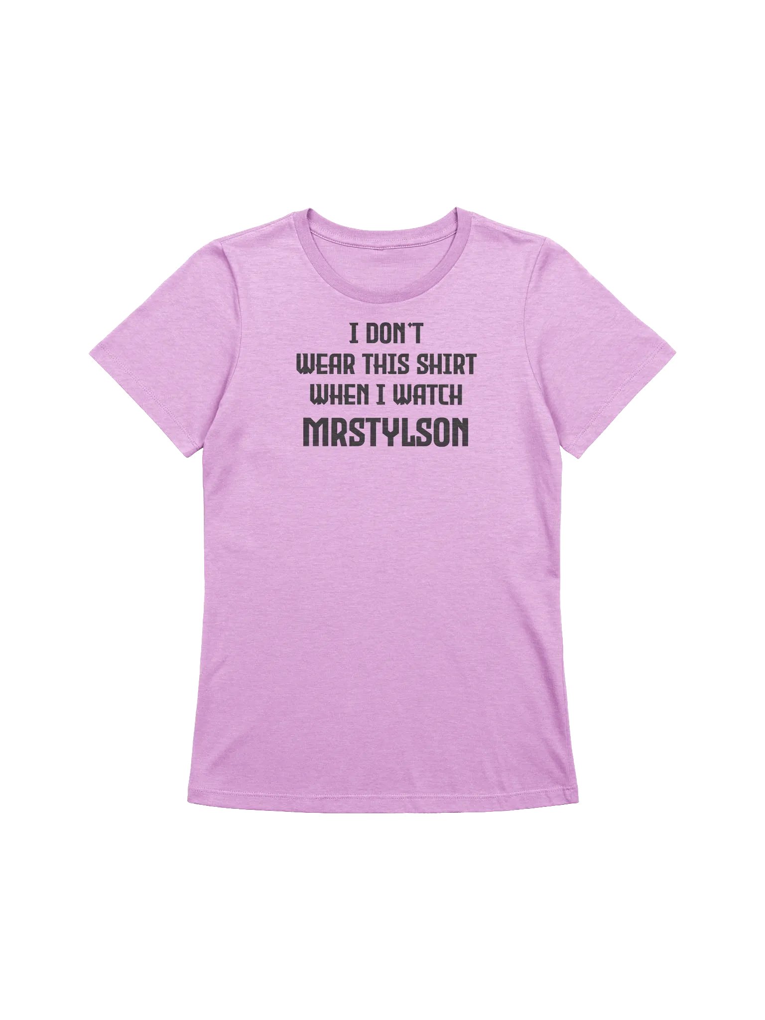 I Don't Wear This Women's T-Shirt (Black Text) product image (25)