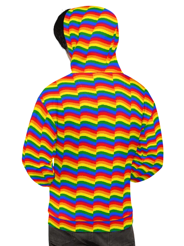 Rainbow hoodie product image (2)