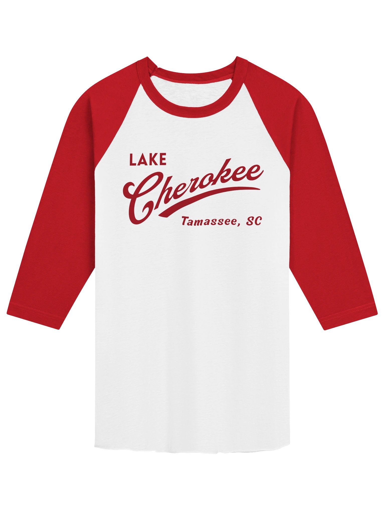 Lake Cherokee Jersey Tee (Red) product image (1)