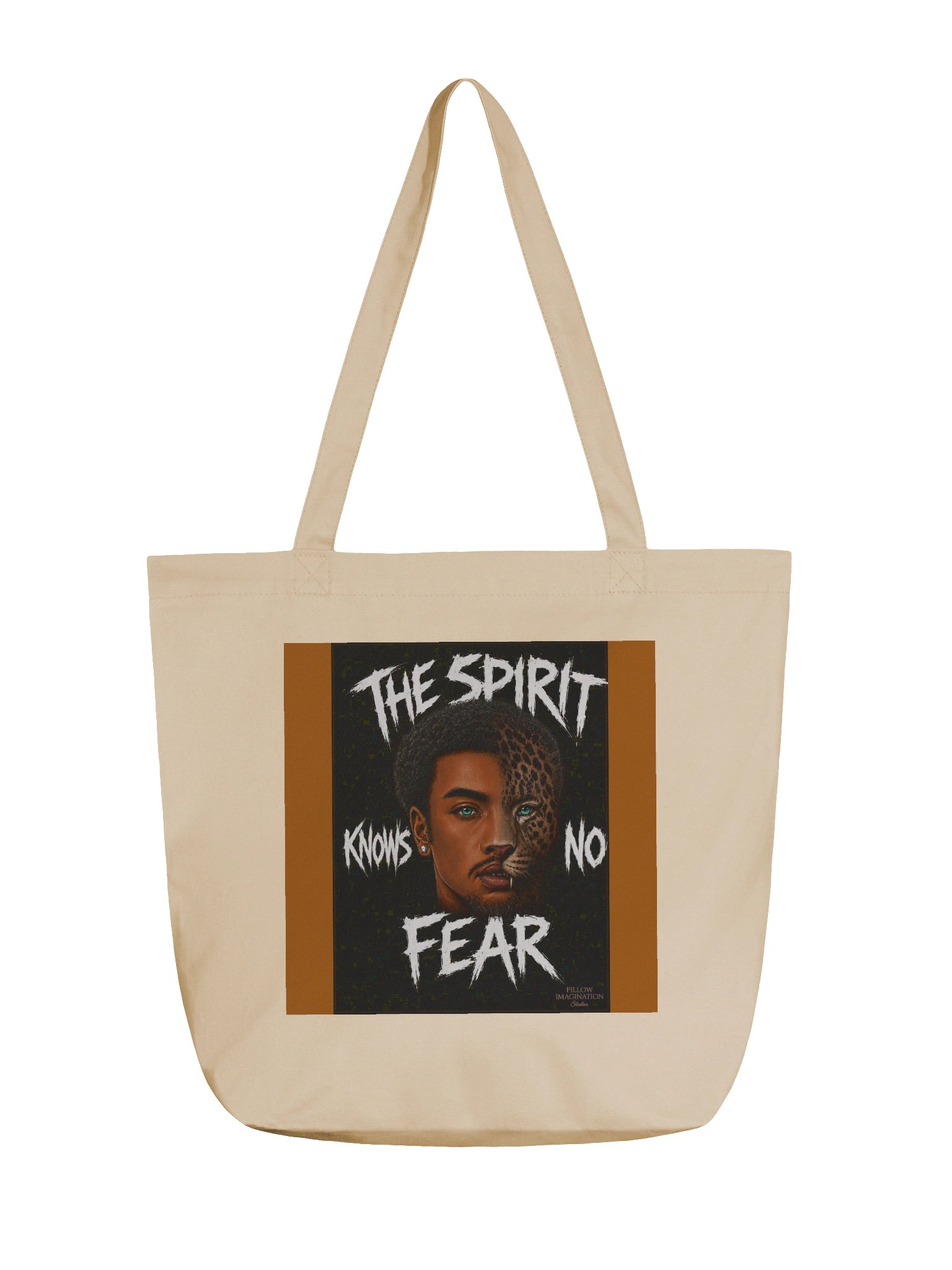 The Spirit Knows No Fear — Organic Cotton Tote product image (1)