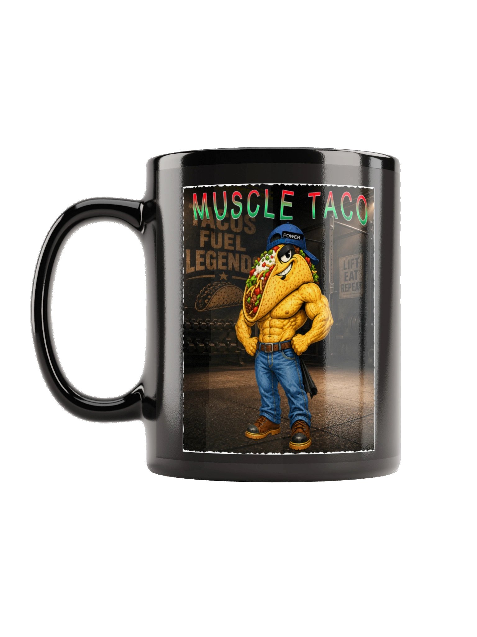 Muscle Taco Gym Mug - The Taco Family product image (2)