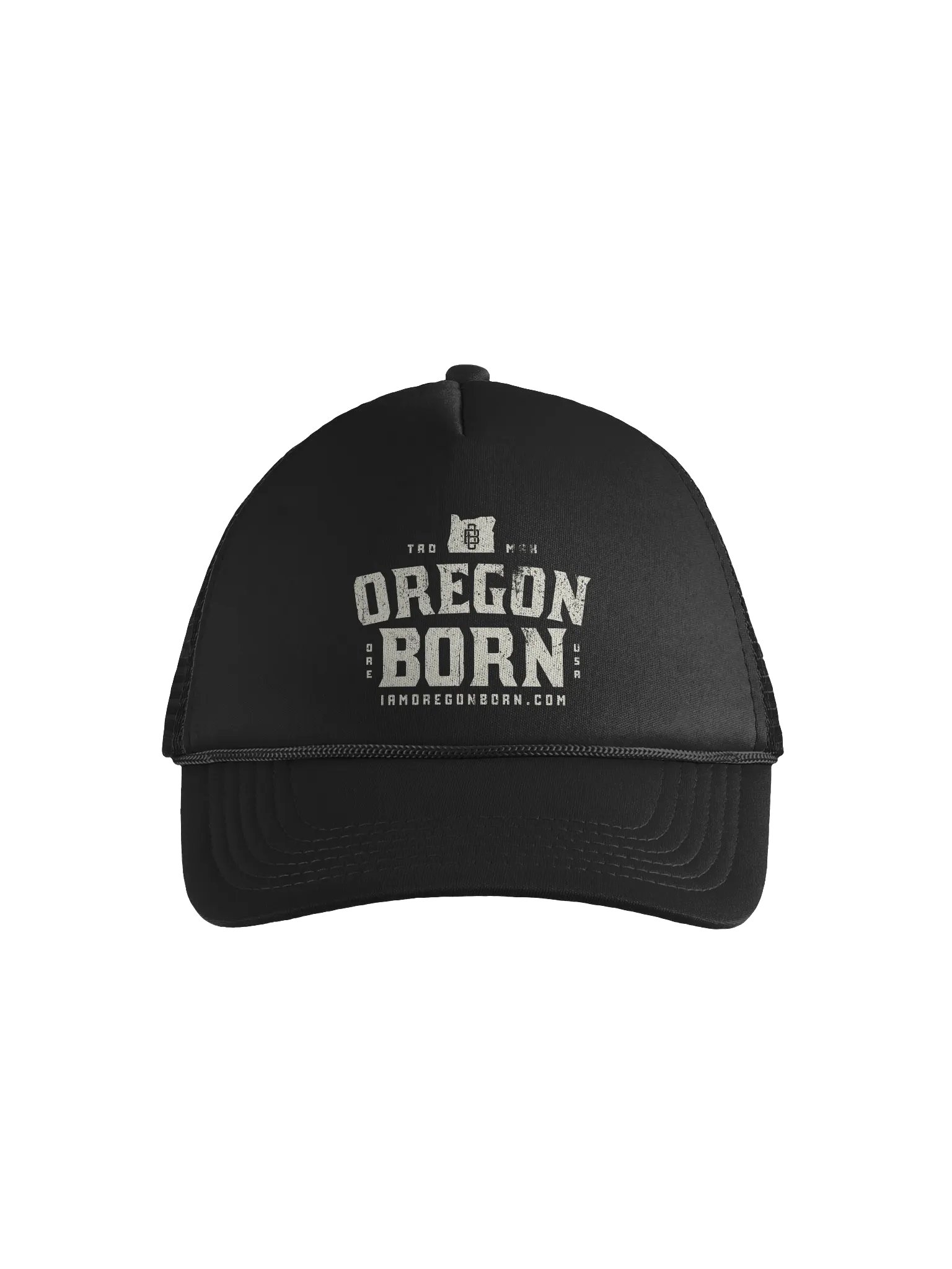 Vintage Collegiate Oregon Born Foam Trucker Hat product image (1)