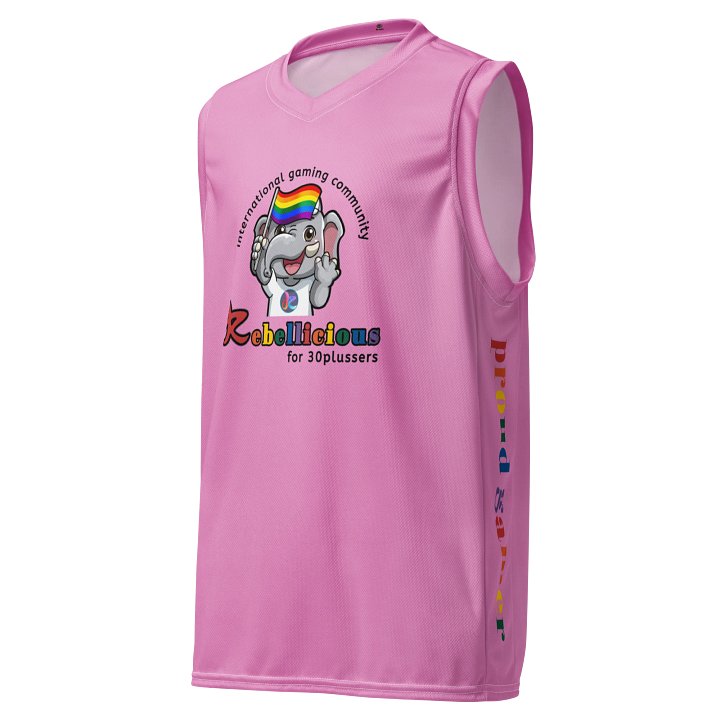 COURT DOMINATOR PINK JERSEY PRIDE product image (1)