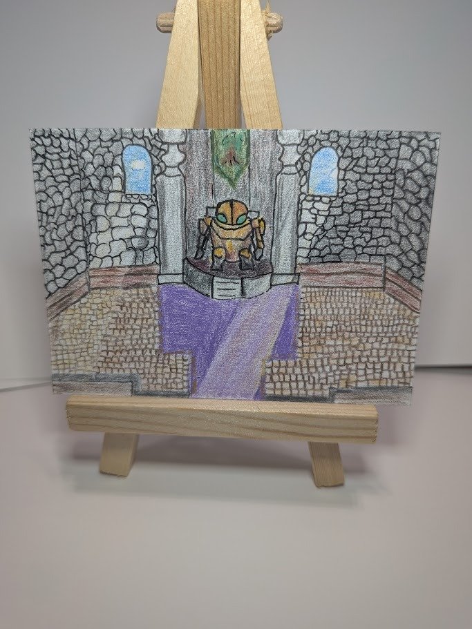 Robo In Shrine - Chrono Trigger ACEO product image (1)