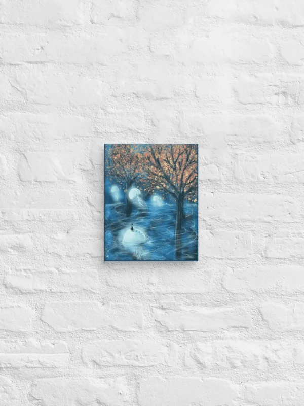 The Soul's Expansion. Seeking Fullness: Medusa and Cosmic Trees – Fine Art Canvas Print product image (2)