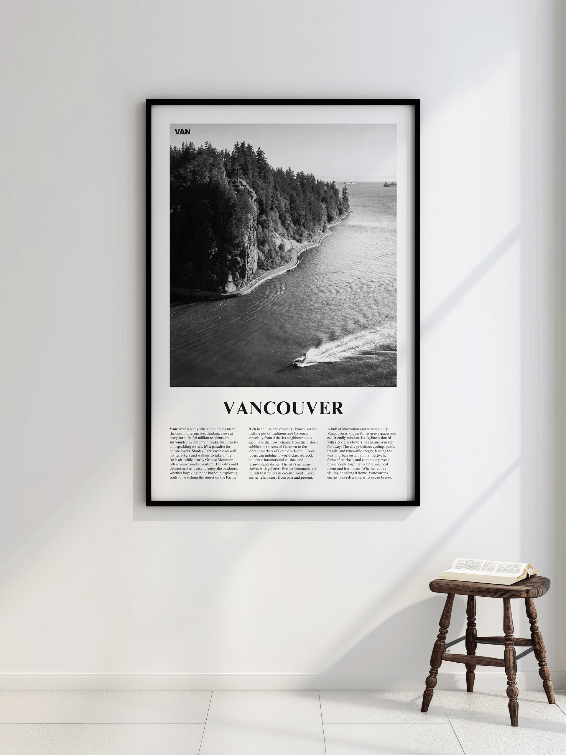 Vancouver 02 Newspaper Poster product image (2)