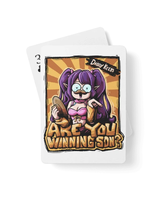 Daddy Keebs Playing Cards product image (1)