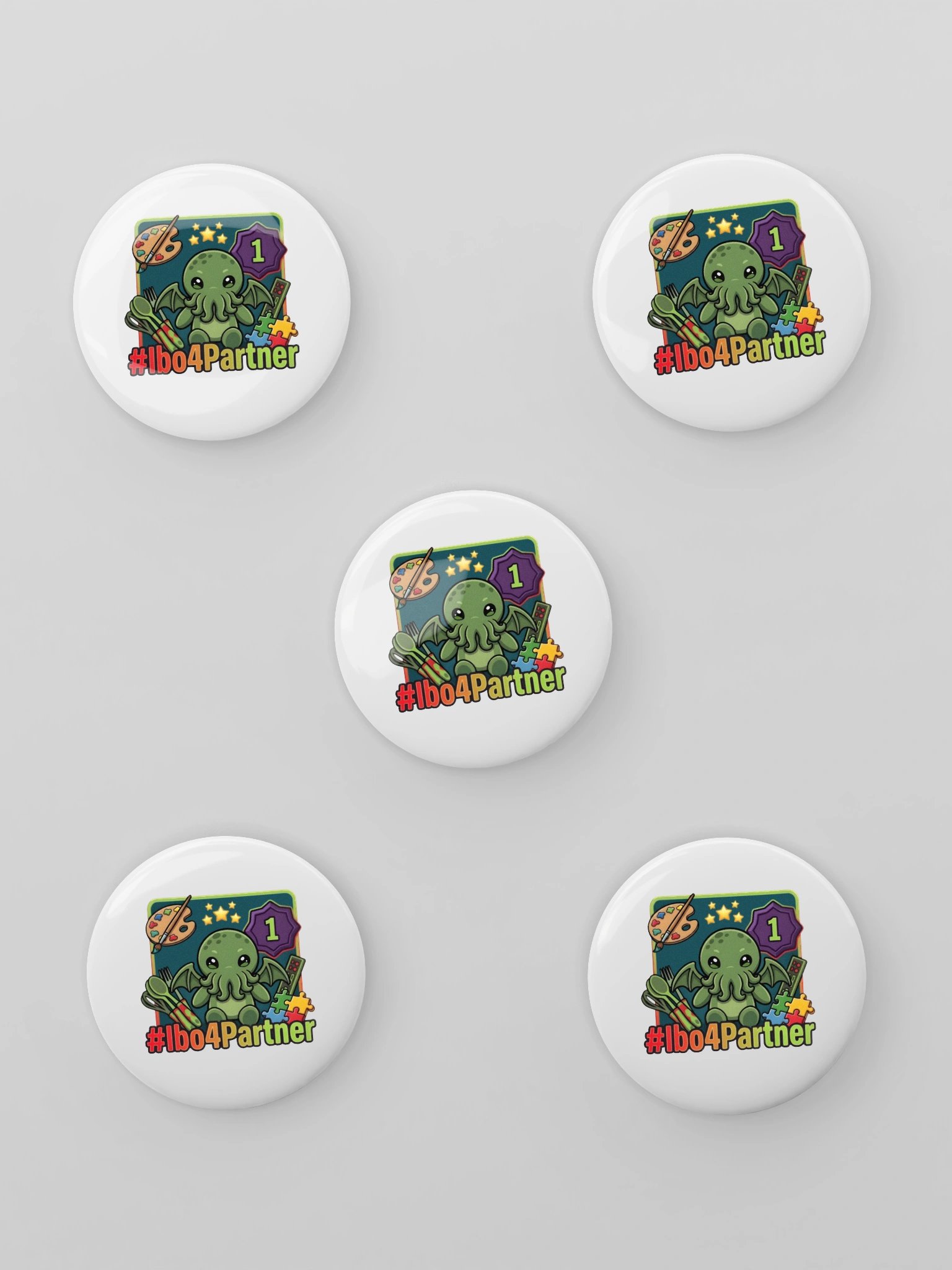 #Ibo4Partner Buttons product image (1)
