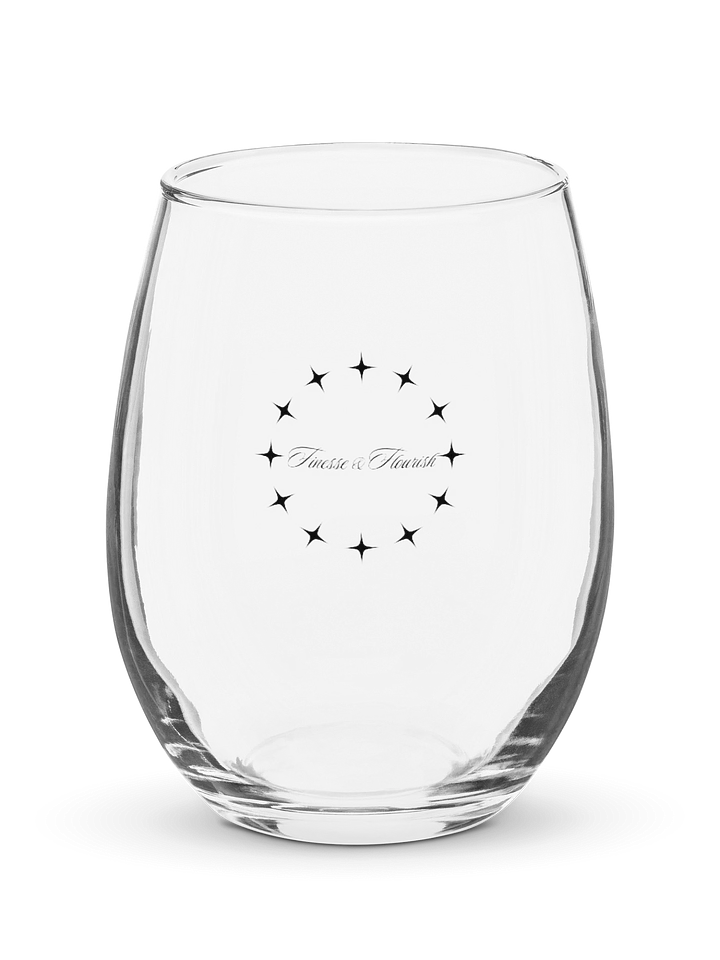 F&F Star Dial Stemless Wine Glass Set product image (1)