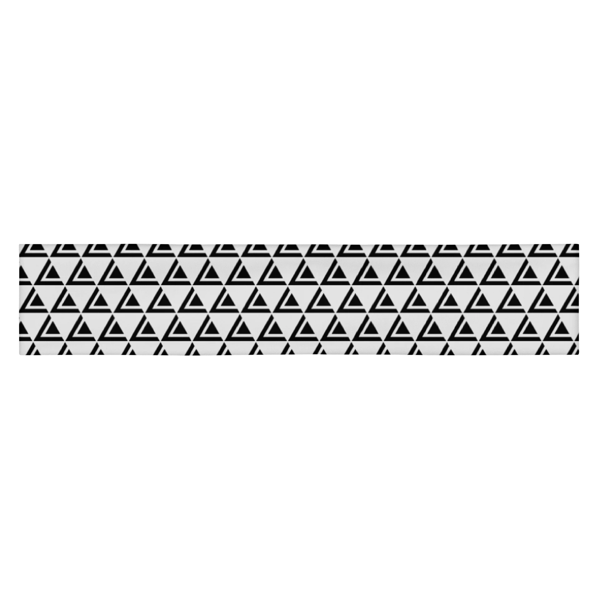 LEANDRO DE LA VEGA HEADBAND WHISPER BLACK LOGO product image (4)
