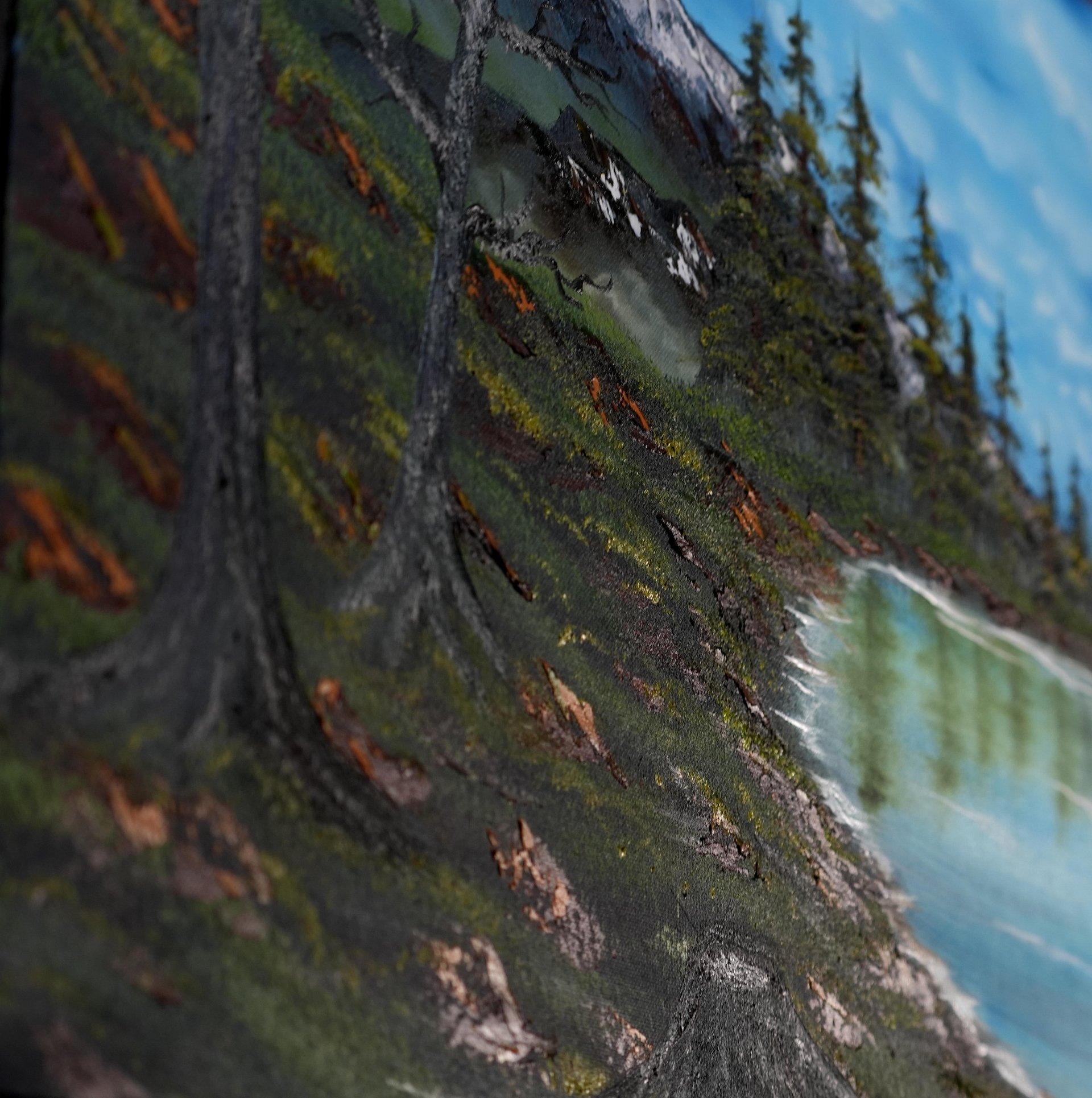 The Lakes Edge (Original) 18x24 Canvas product image (3)