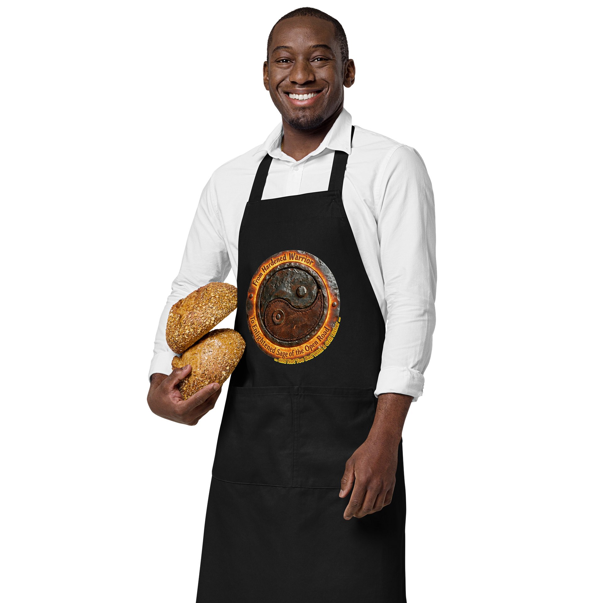 Warrior Sage Biker Apron — SOL'S by MötoGraffitti product image (3)