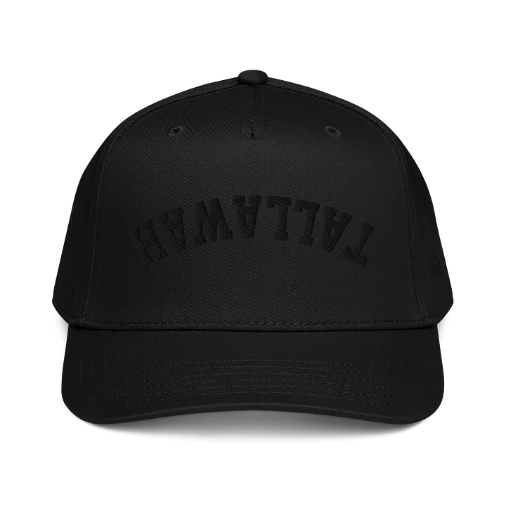 "likkle but TALLAWAH" Baseball Cap in Murda Black product image (1)