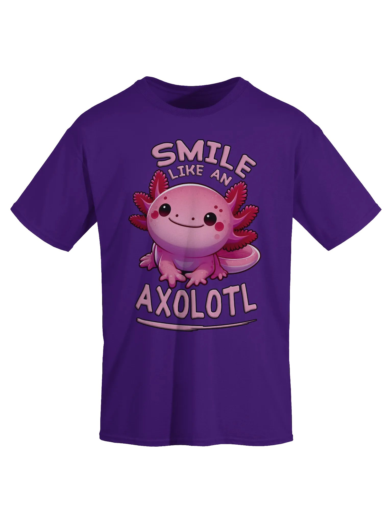 Smile Like an Axolotl Tee product image (1)