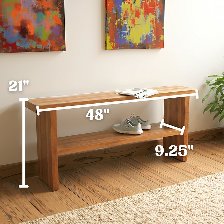 Shoe Bench Plans (PDF) product image (2)