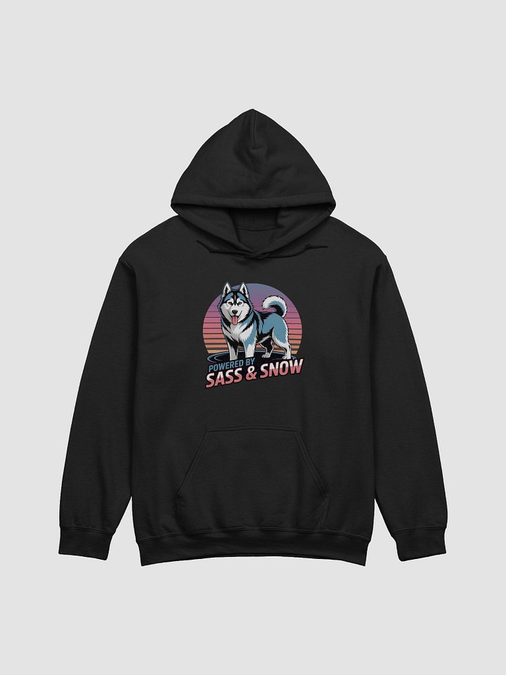 Sassy Husky Sunset Hoodie product image (2)