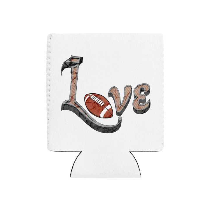 Love Football Can Cooler product image (1)