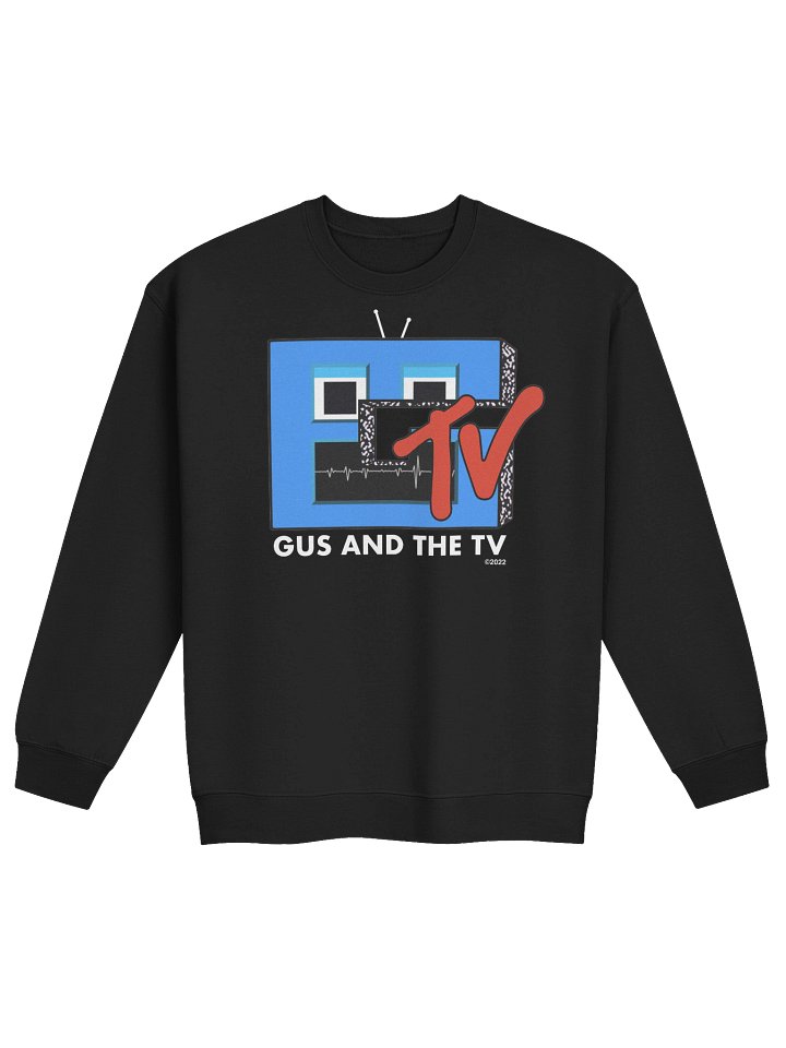 Gus and the TV - Black Sweatshirt product image (1)