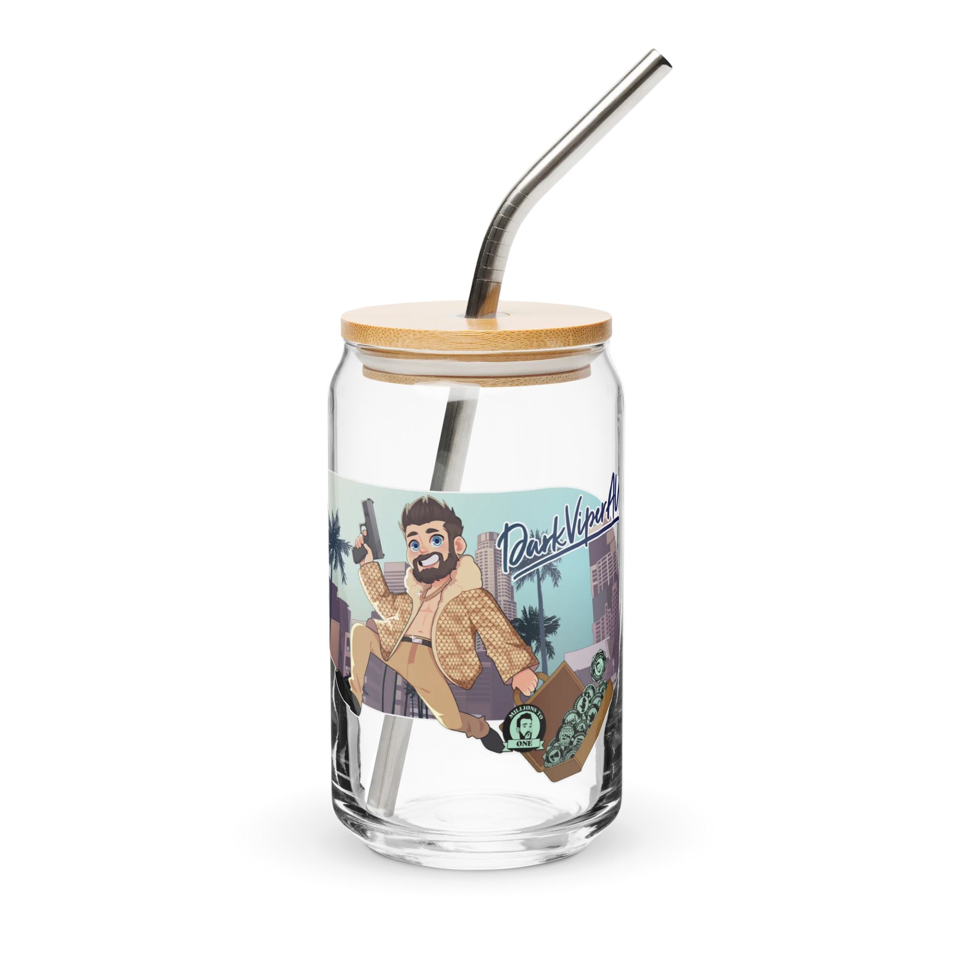 Medal Streak Glass Cup product image (1)