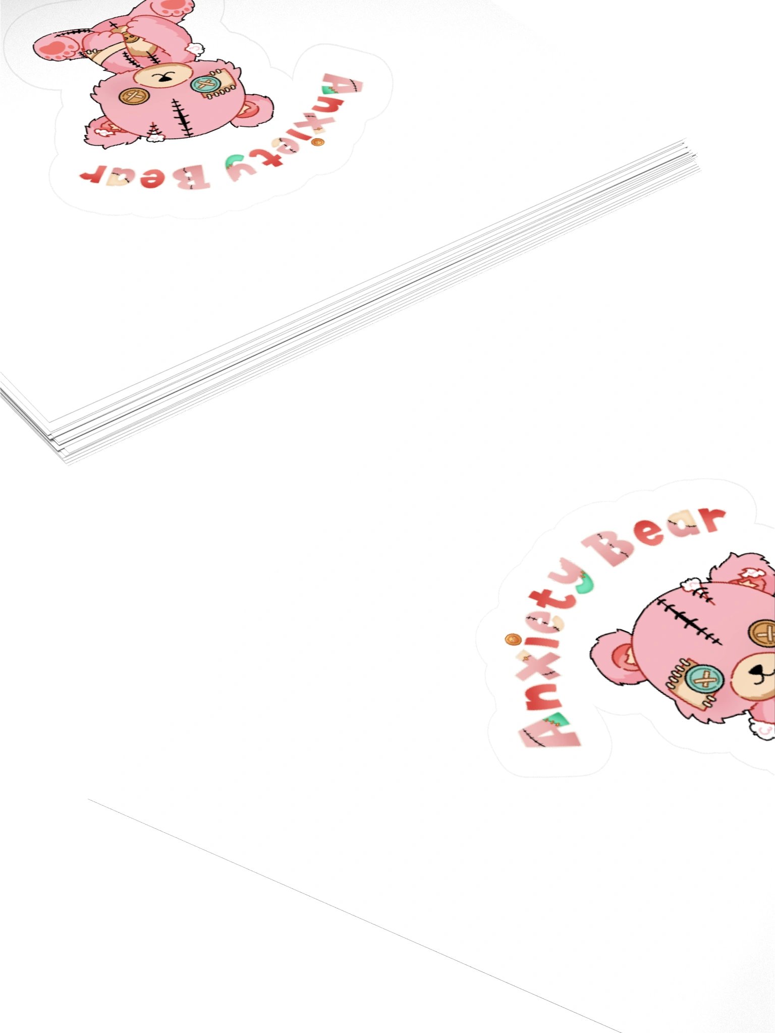 Anxiety Bear Sticker product image (4)