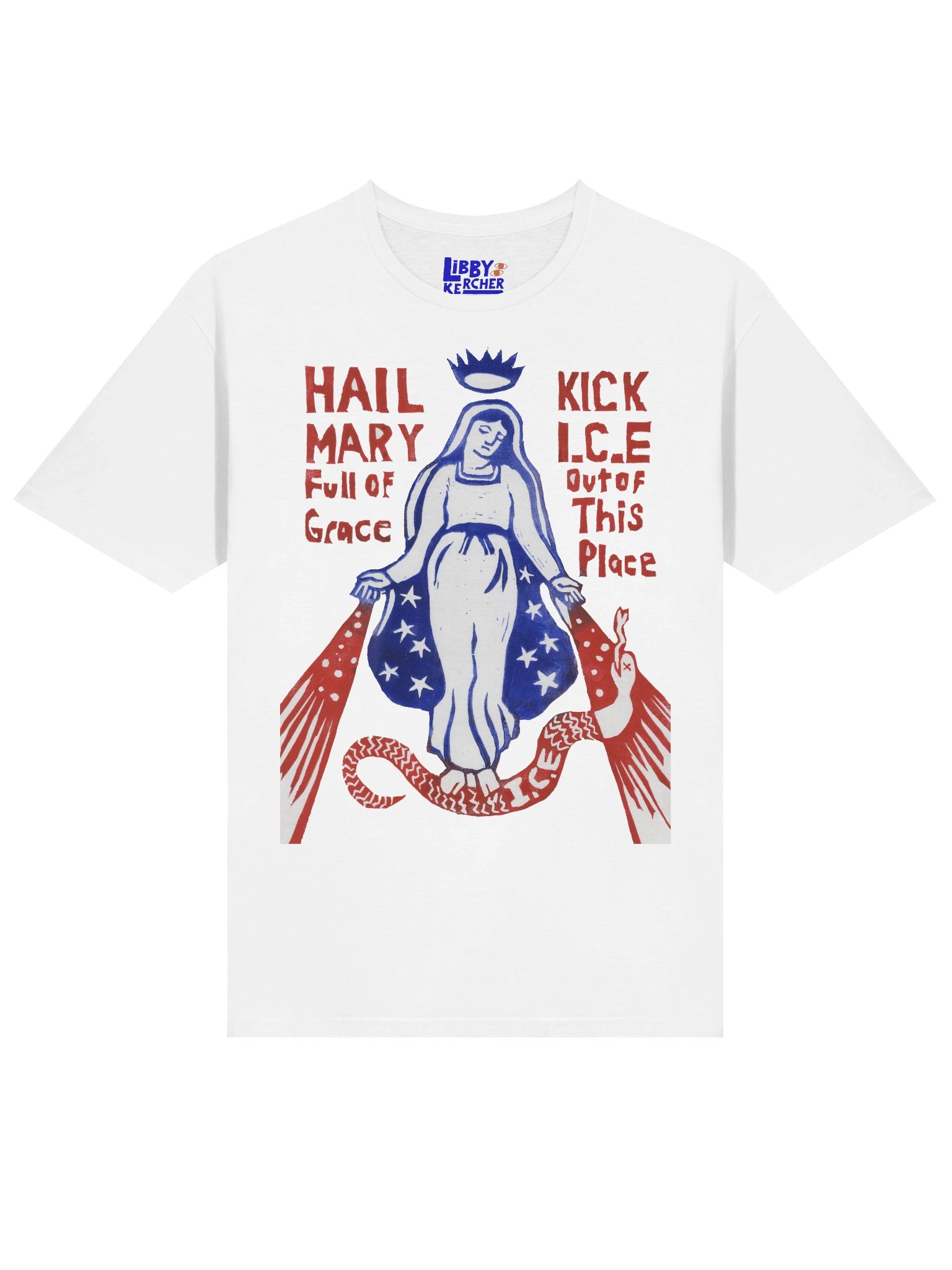 Hail Mary Kick ICE Out of This Place (Unisex T-Shirt) product image (3)