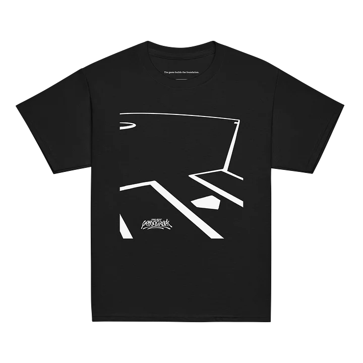 Baseball Lines Youth Classic Black Tee product image (1)