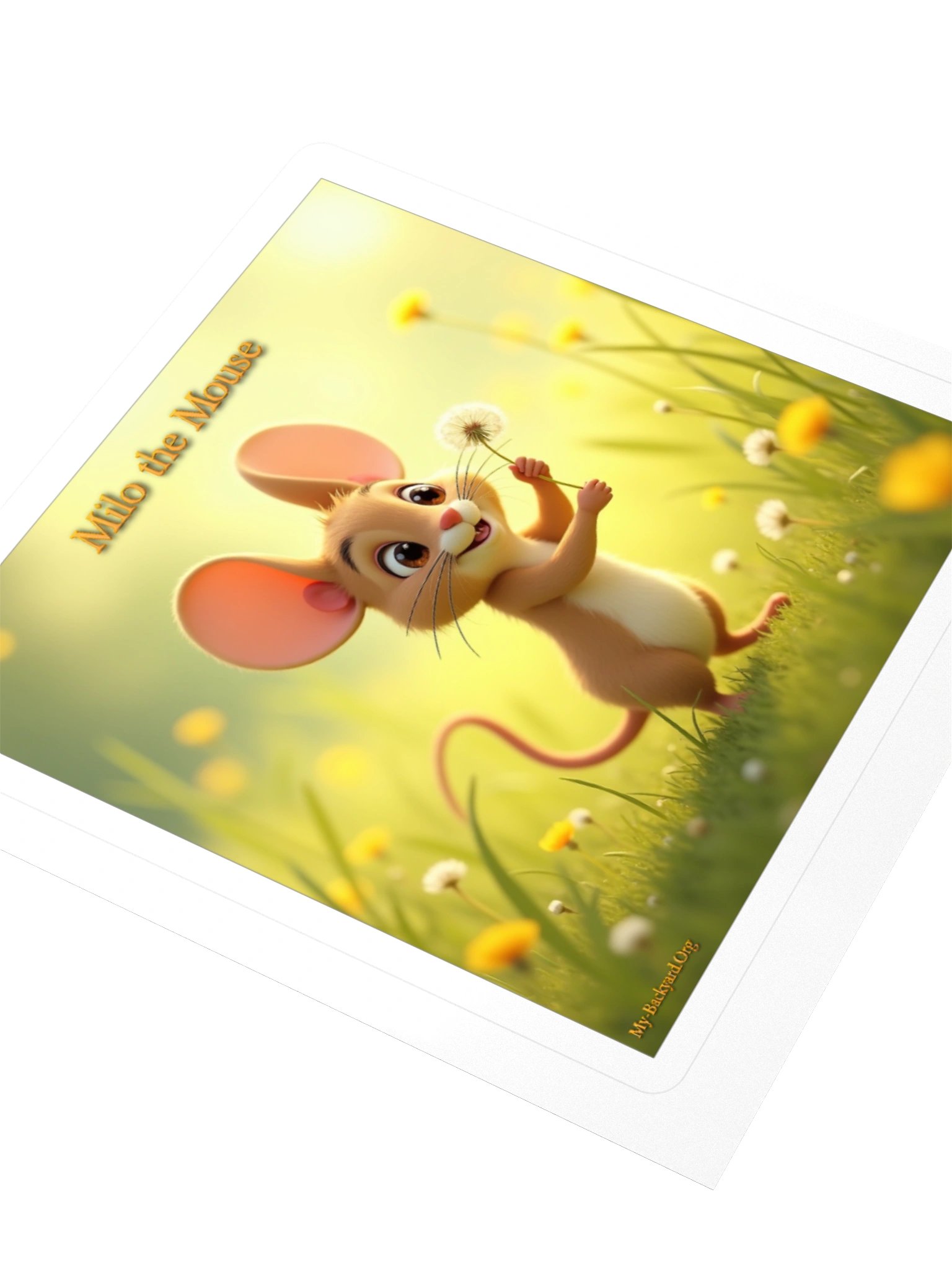 Milo the Mouse Meadow Sticker product image (5)