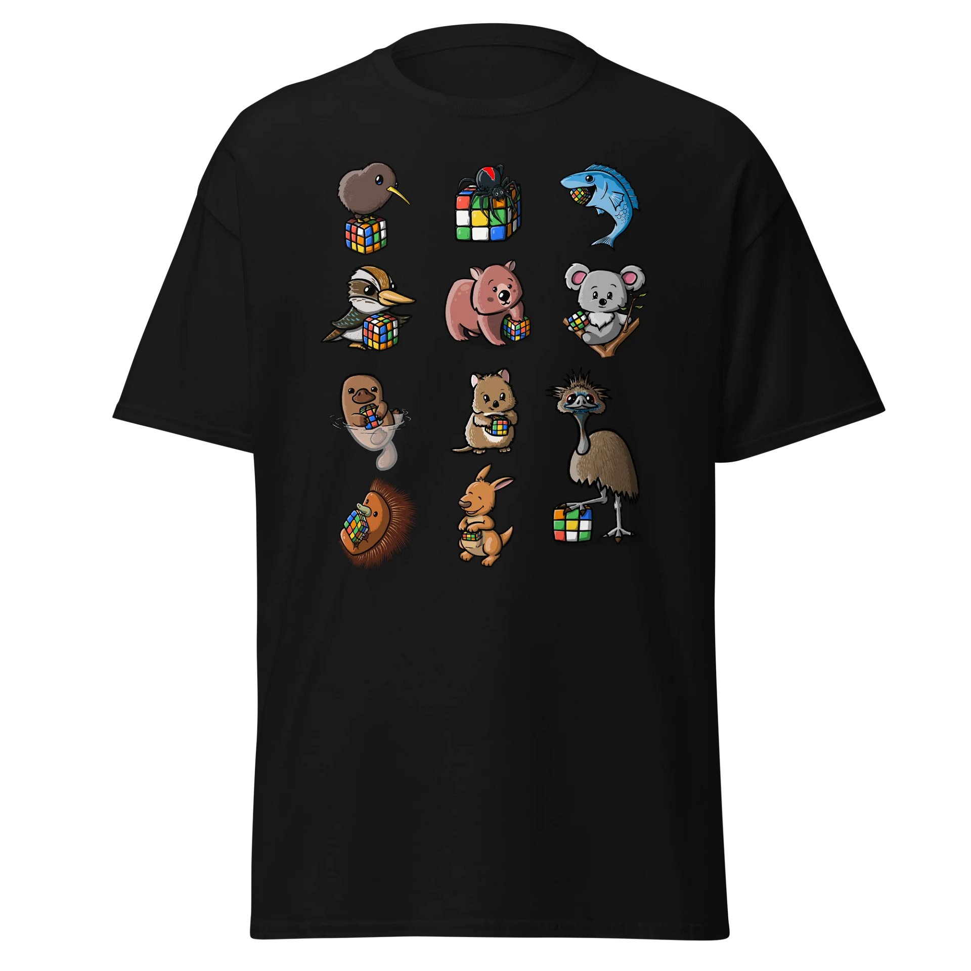 Aussie Animal Speedcubers Unisex Shirt product image (1)