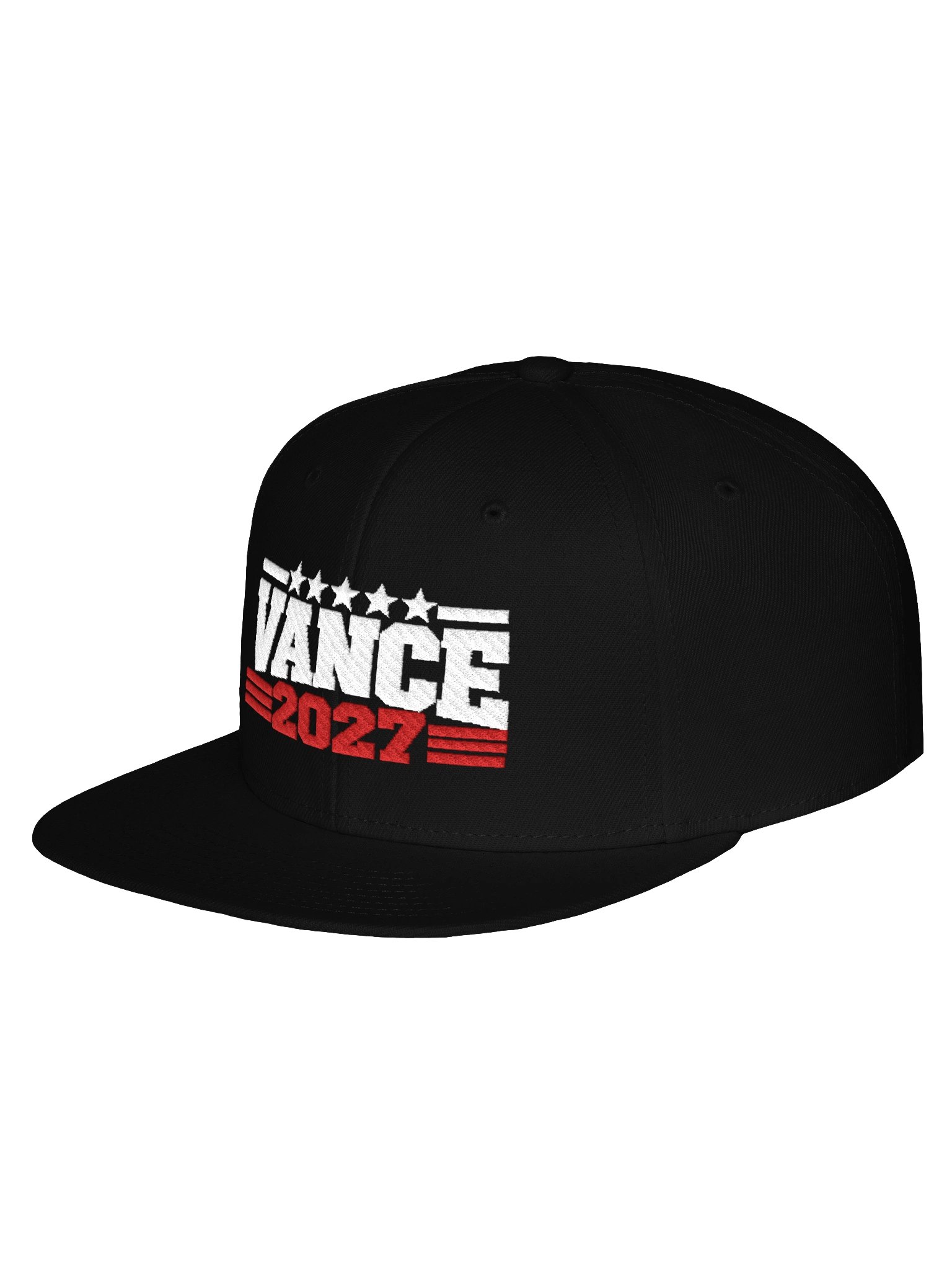 VANCE 2027 Black Embroidered Snapback. product image (2)