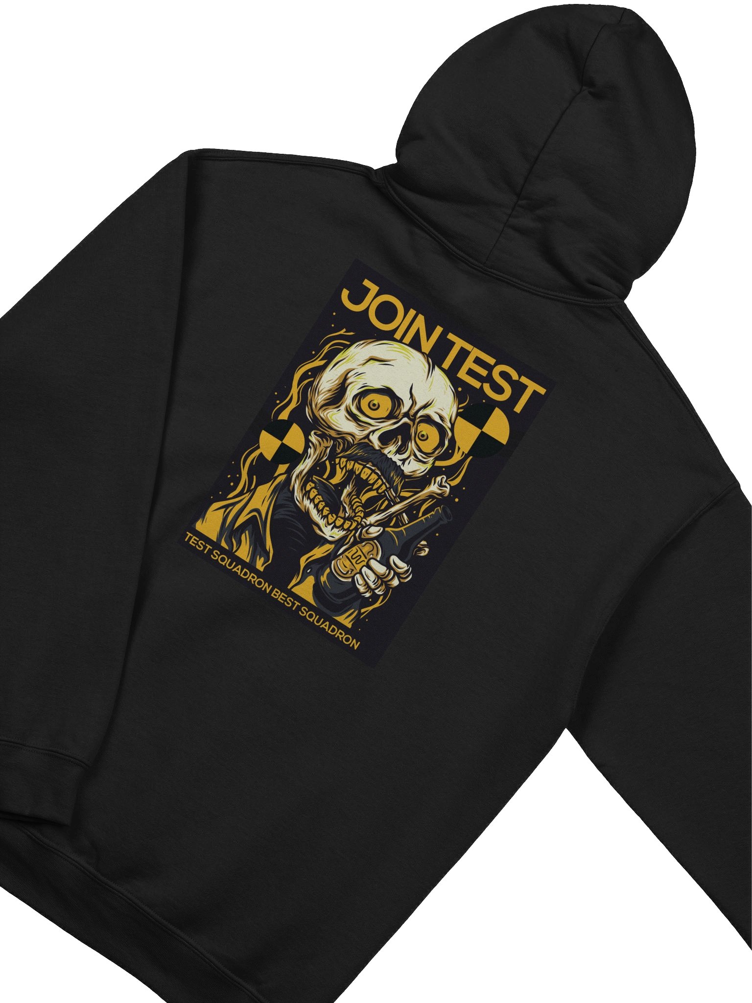 TEST Drunk Skeleton Hoodie product image (4)