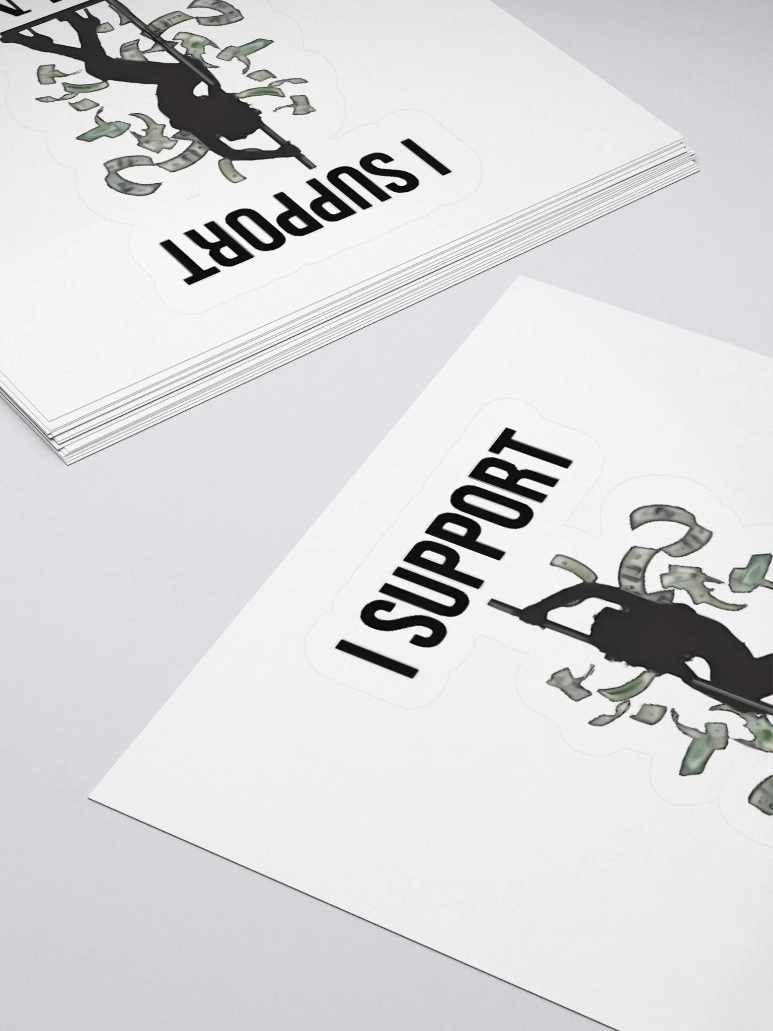 I Support Single Moms Sticker product image (4)
