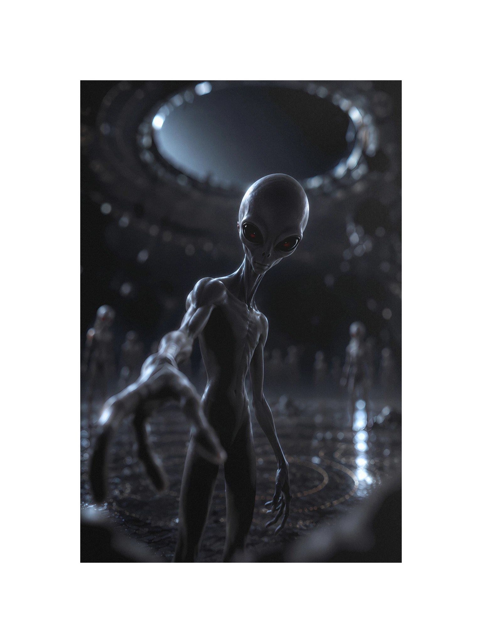 Alien Gray Reaching Out Version 3 product image (10)