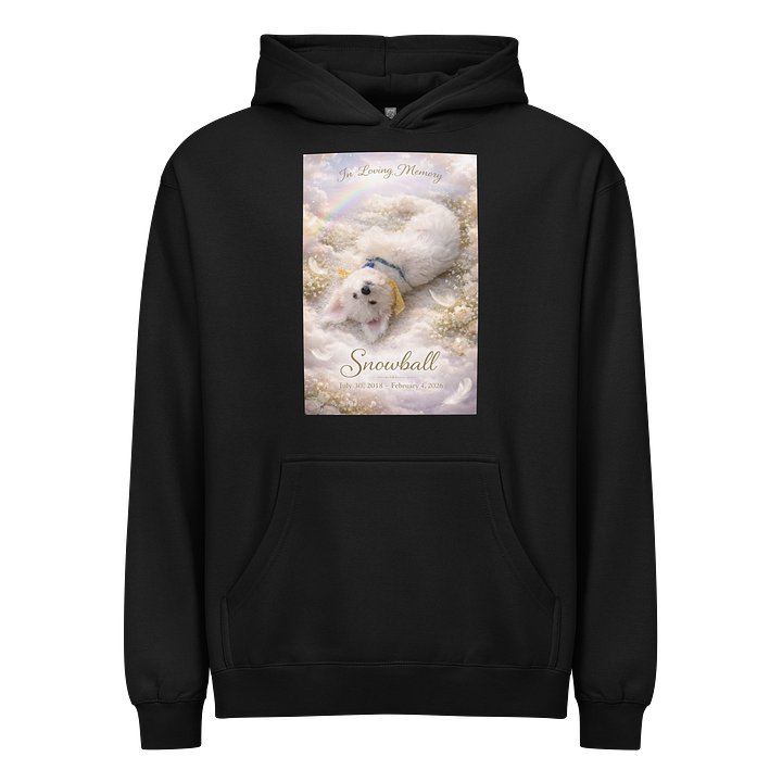 Snowball Memorial Cotton Hoodie product image (1)