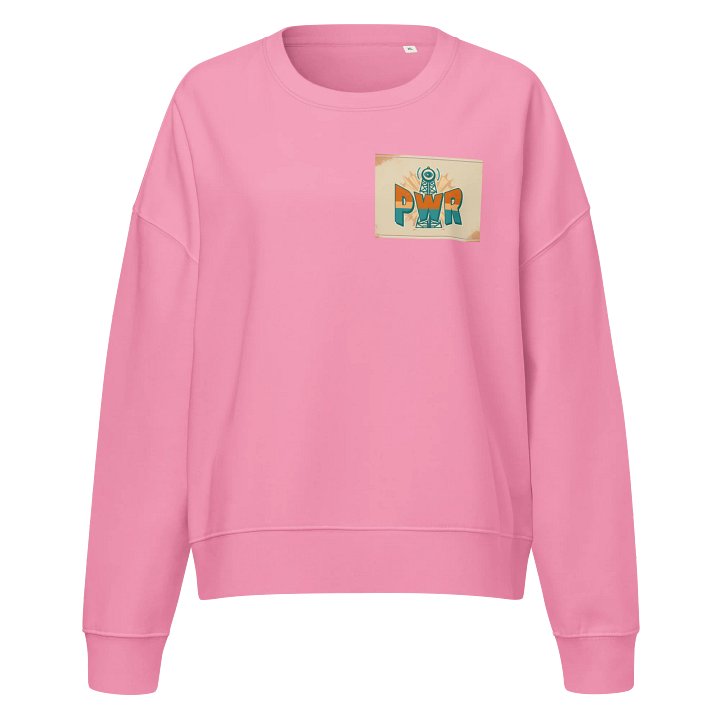 Woman's PWR Radio Tower Pink Crew Neck product image (1)