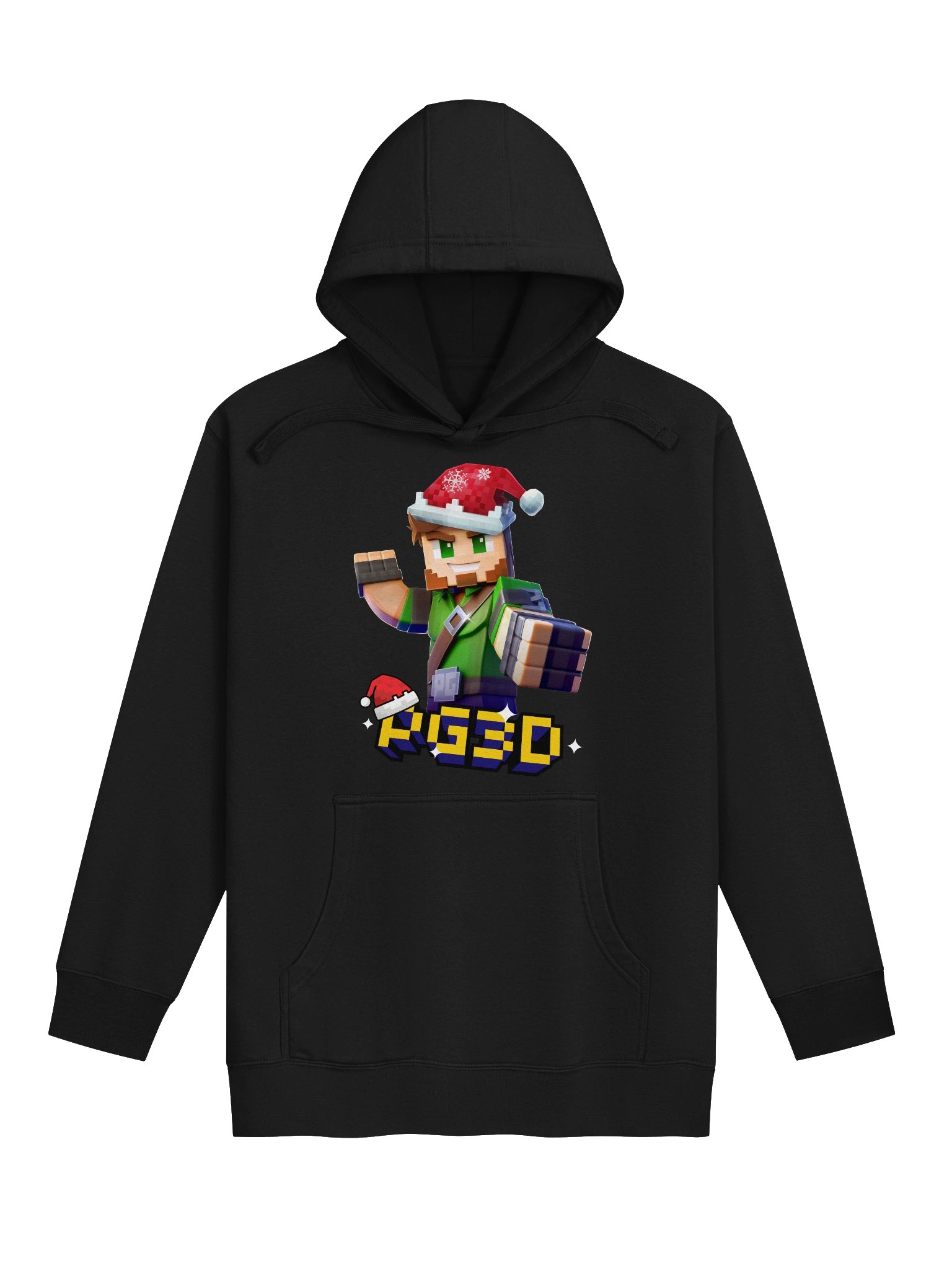 Holiday Pixel Man Hoodie product image (1)