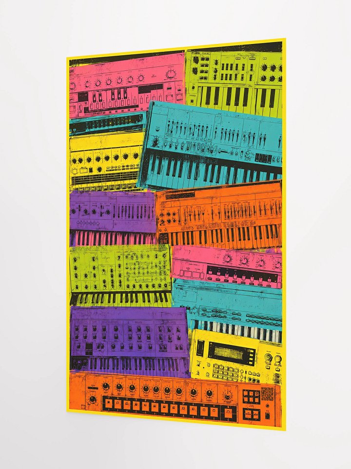 Financial Mistakes, Vol. 1, by Frank Fonik, Techno EDM Matte Paper Poster product image (2)