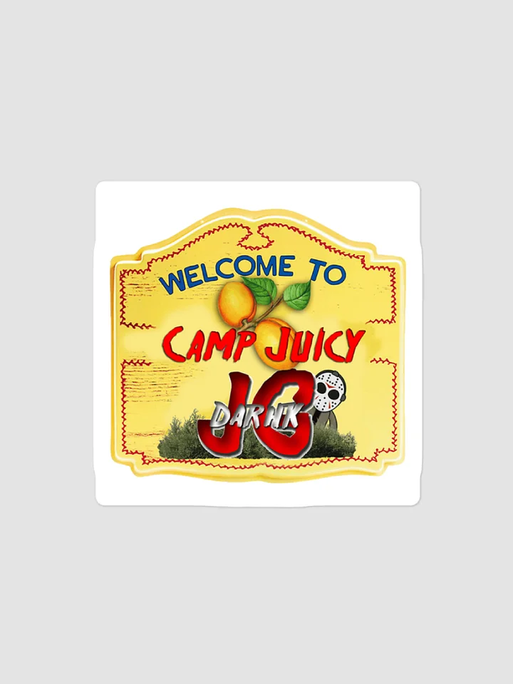 Camp Juicy Sticker product image (1)
