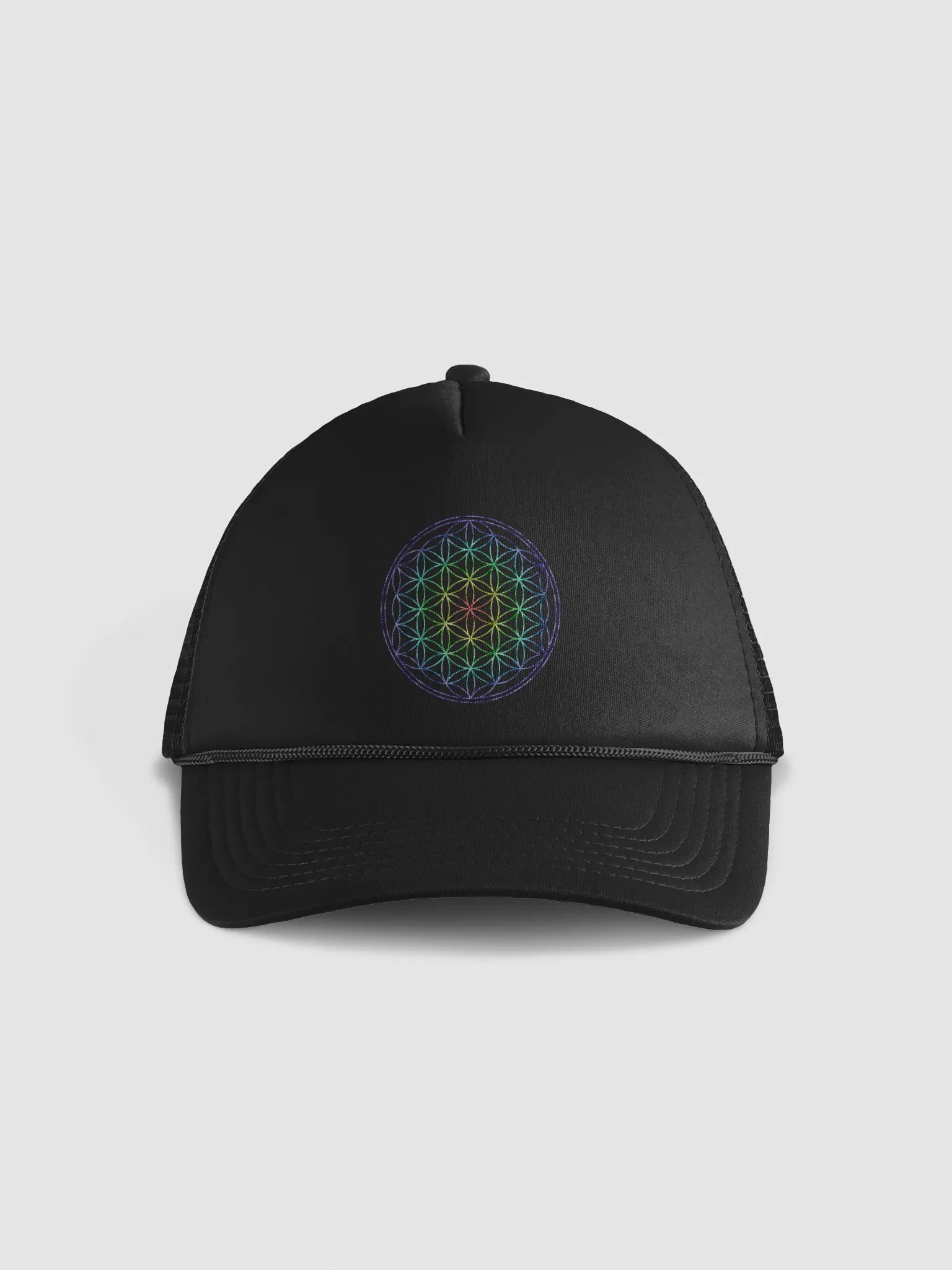 Flower of Life Valucap Foam Trucker Hat product image (1)