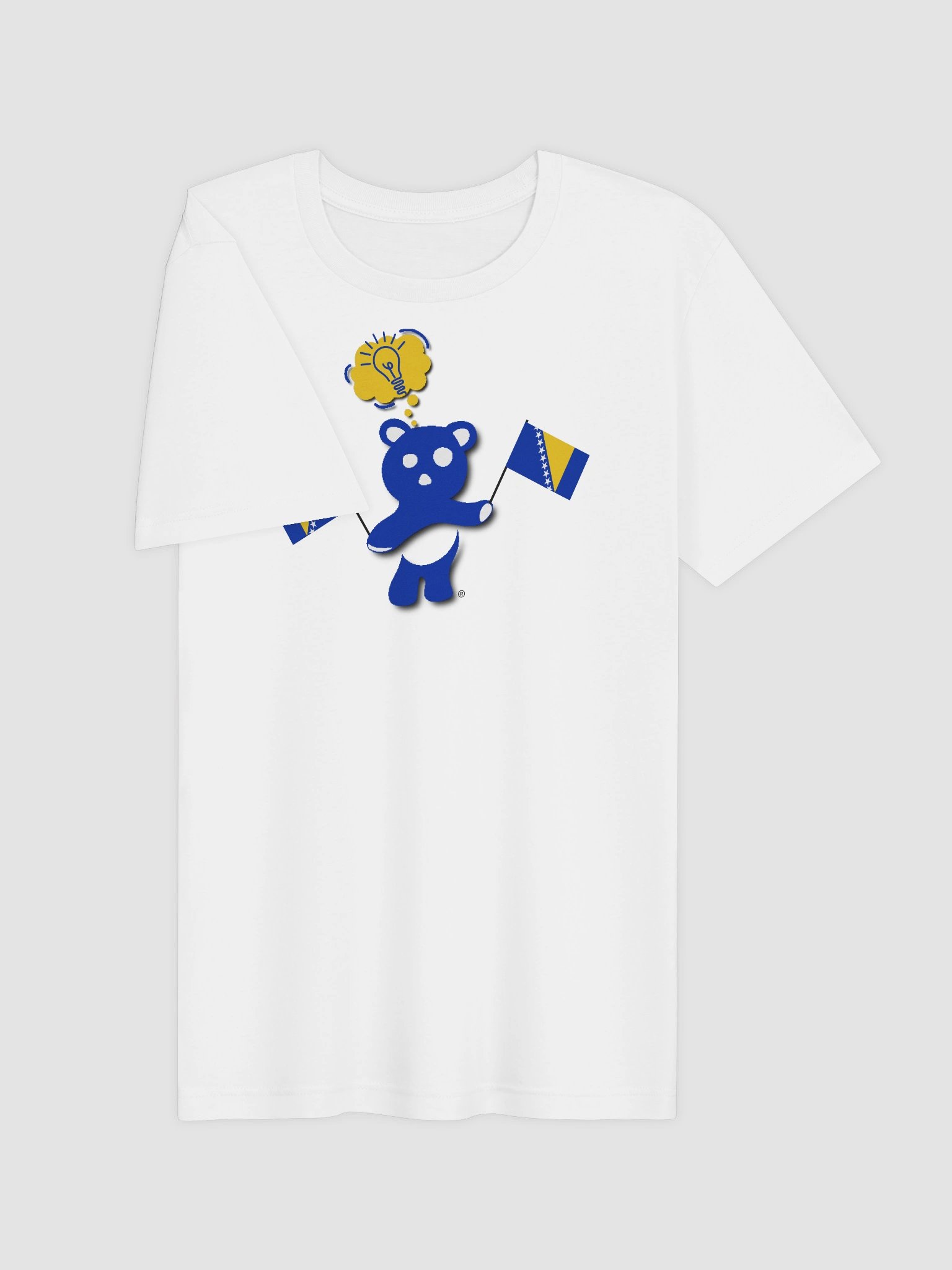 Bosnia-Herzegovina — Country Bear T-Shirt | BehrBrained Media product image (9)