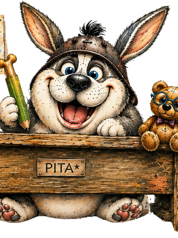 Pita la fripouille : "Je ne dois pas copier !" product image (4)