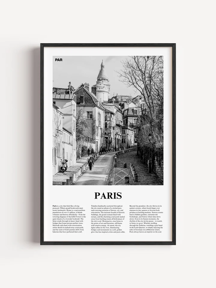 Paris 06 Newspaper Poster product image (1)