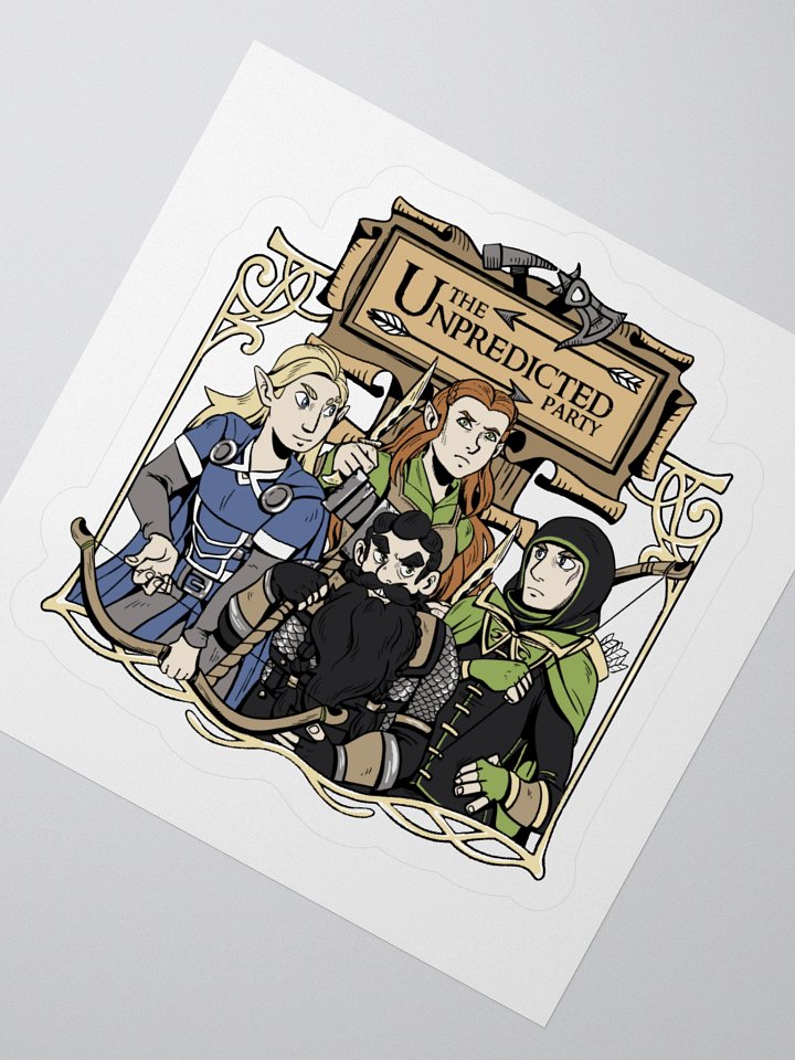 The Unpredicted Party - Sticker product image (2)