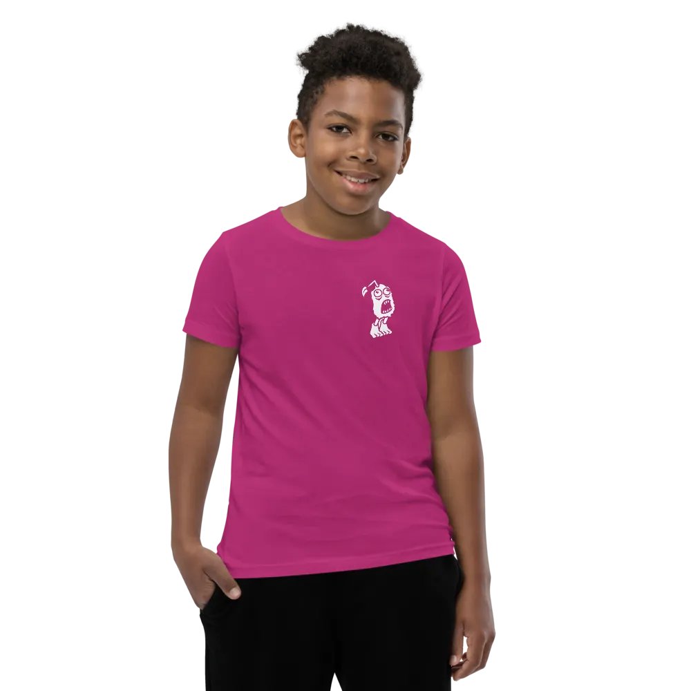 Youth Furcorn Character (White on Dark) Tee product image (8)