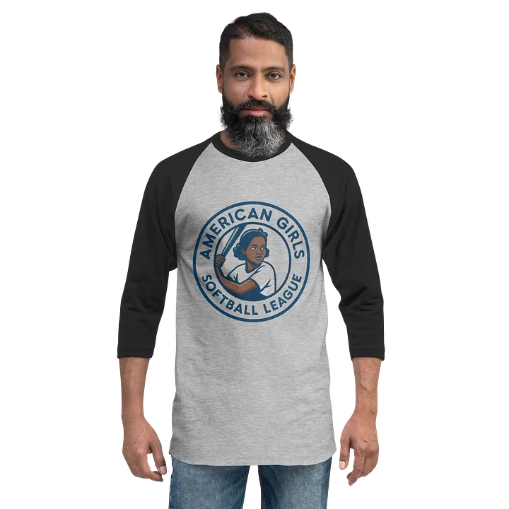 AGSL/Marie Roach Logo Legacy Collection Tultex Fine Jersey Raglan Tee product image (9)