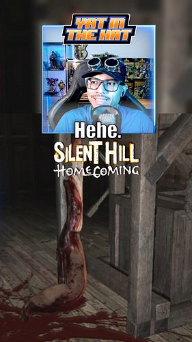 I tried to lighten the mood but got no response.

🧢 twitch.tv/yatinthehat

#twitch #streamer #silenthill #silenthillhomecomin...