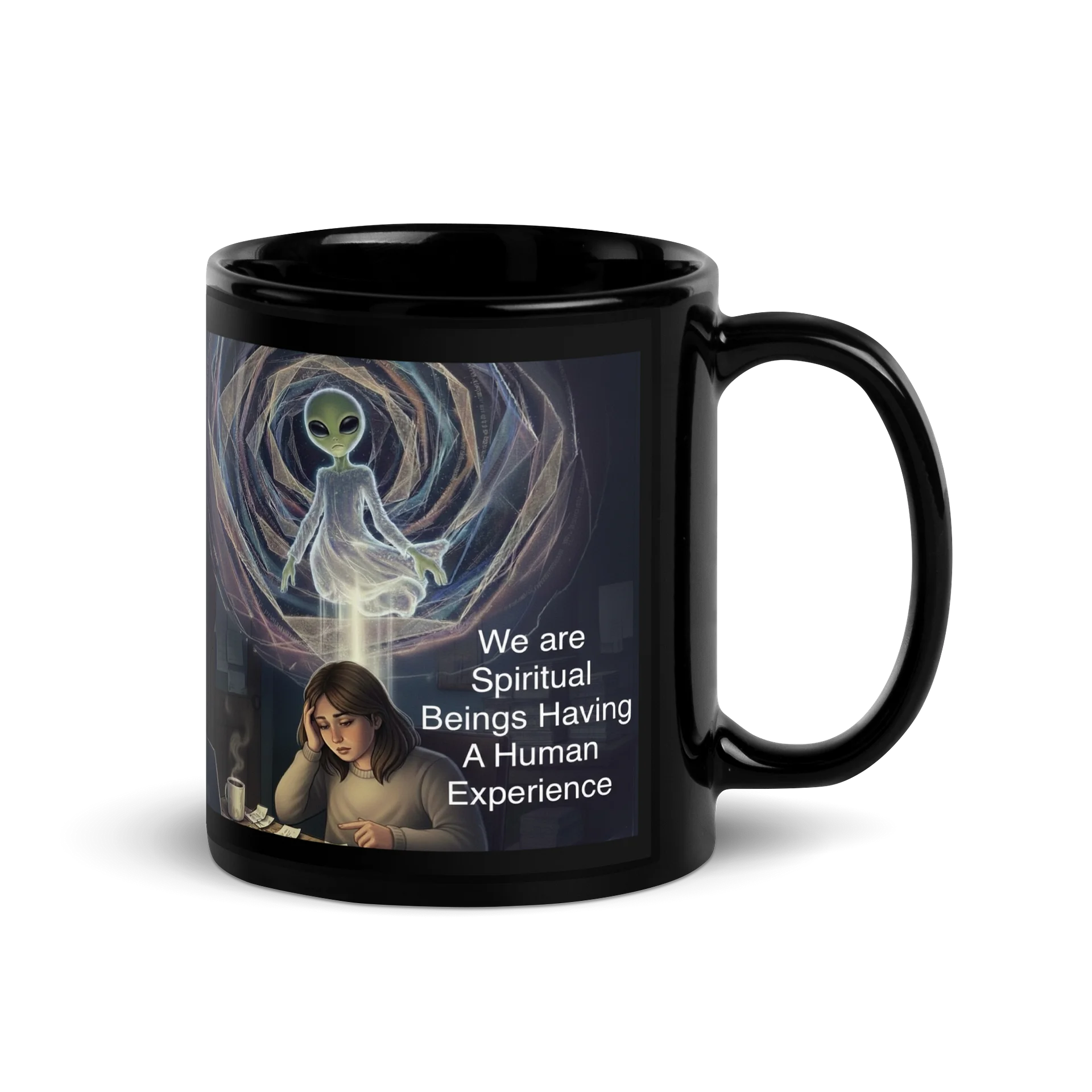 Ethereal Experience -Black Mug product image (3)