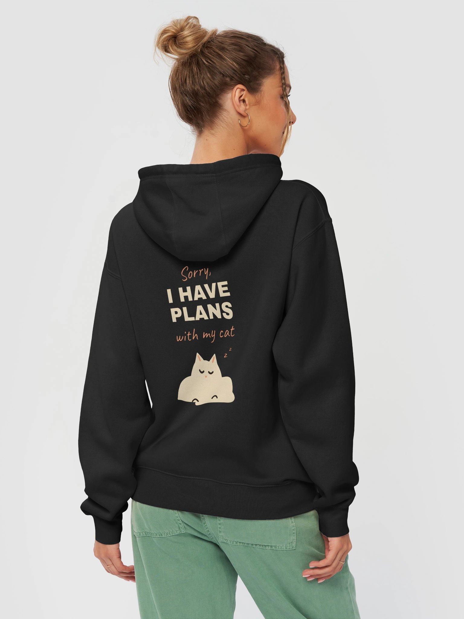 Plans With My Cat Hoodie product image (18)