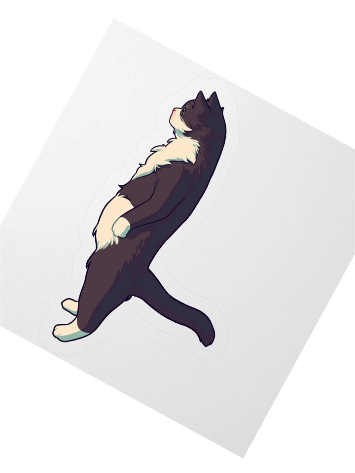 What they doing over there? Kiwi Sticker product image (2)