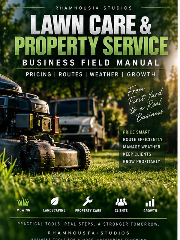 Lawn Care & Property Service Business Field Manual — Pricing, Routes, Weather & Growth product image (1)