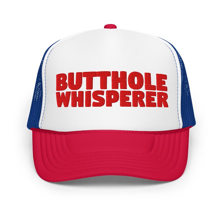 BUTTHOLE WHISPERER Foam Trucker Hat product image (13)